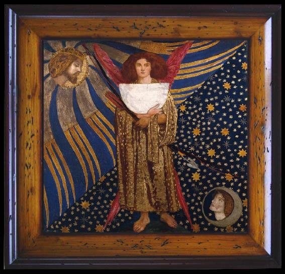 framed  Dante Gabriel Rossetti Dantis Amor (mk28), Ta080